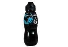 Water-to-Go 75cl Classic Bottle in black with a Black Band